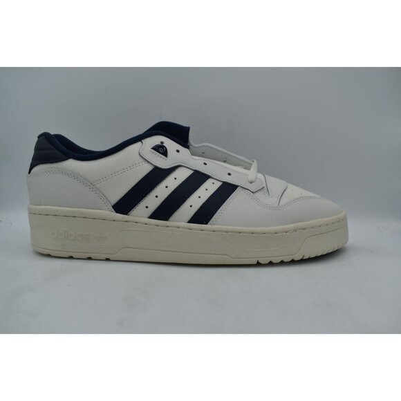 Adidas Mens Size 12 Rivalry Low White Navy Casual Sneakers Shoes Y2K main image 6